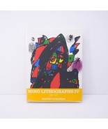 Joan Miro Lithographs Volume 4 Copy #311 Book Art Original Lithos &amp; Dust... - £381.16 GBP