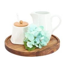 MegaChef 10 Inch Acacia Wood Lazy Susan Tray - $55.49
