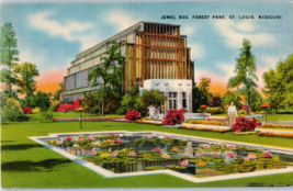 Jewel Box Forest Park St Louis Missouri Postcard Posted 1948 - £4.08 GBP
