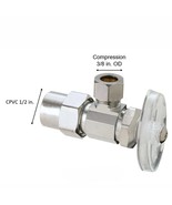 1/2 in. CPVC Inlet x 3/8 in. Compression Outlet Multi-Turn Angle Valve - €19,14 EUR