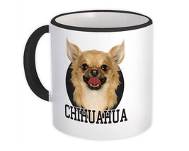 Smiling Chihuahua : Gift Mug Funny Cute Dog Pet Animal - £12.70 GBP
