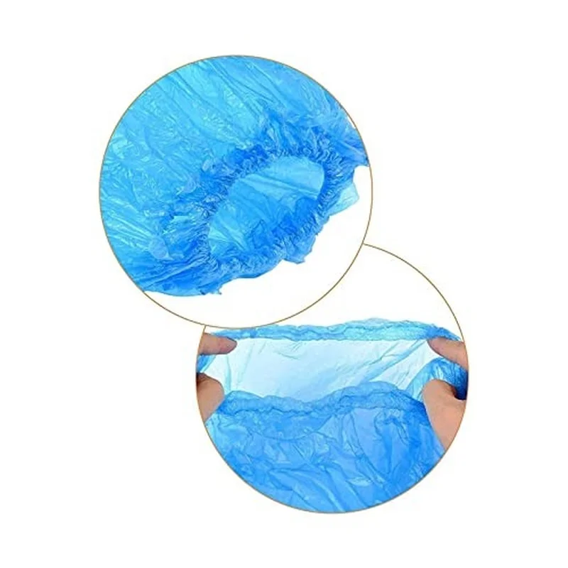 Sporting 20Pcs Durable Waterproof Thick Plastic Disposable Rain Shoe Covers High - £23.90 GBP