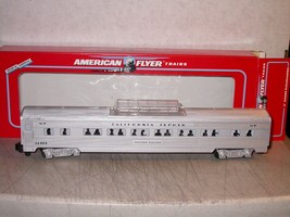 American Flyer S 6-48929 Western Pacific Silver Palace Vista Dome Car CZ813 - £39.32 GBP