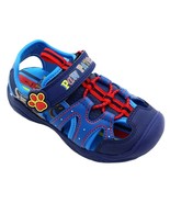 PAW PATROL CHASE Light-Up Closed-Toe Sandals Shoes Toddler&#39;s Size 6 or 8... - £17.75 GBP+