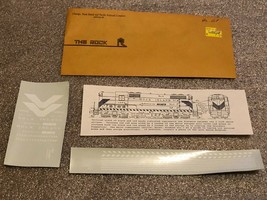 Vtg Rock Island Route Of The Rockets Rail Graphics Train Decals Ho Gp - £7.74 GBP