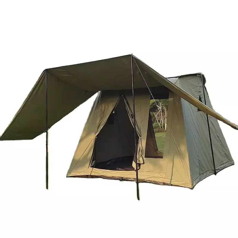 Waterproof 4-6 Person Camping Tent UV Protection Large Family Winter Outdoor - £1,468.64 GBP