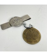 Vintage Keychain And Money Clip Frontier Club Seoul Korea 1976 Sergeant ... - €11,70 EUR