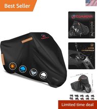 104 Inch, 600D Universal Motorcycles Cover Waterproof with Lock-Holes Al... - $102.46