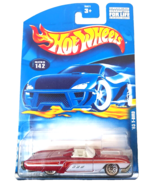 2001 Hot Wheels &#39;63 T-Bird Collector Die-Cast Car #142n Red - $74.63 MXN