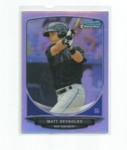 Matt Reynolds (Mets) 2013 Bowman Chrome Draft Prospects Refractor Card #BCP157 - £3.92 GBP