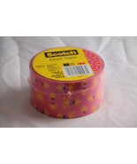 Scotch Duct Tape 1.88 in x 10 yds New Sealed Single Roll Pink Geometric ... - $16.12 CAD