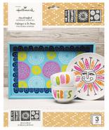 FolkArt FA Hall Stncl Adh 8.5x9.5 Desn, 3 Piece - €10,01 EUR+