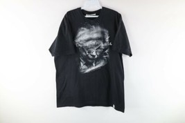 Vintage Streetwear Mens XL Faded Albert Einstein Space Galaxy T-Shirt Bl... - $49.45