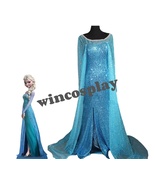 Frozen Elsa cosplay costume  Ice Queen Costume Princess Dress  - £81.65 GBP