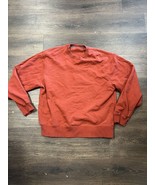 IZOD Pullover Sweater Mens Size L Large Red Crewneck - £10.02 GBP