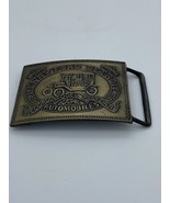Vintage HENRY FORD Detroit Automobile Record Year Model T Brass Belt Buckle - $20.87 CAD