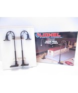 LIONEL- 0/027 SCALE -12742 LIGHTED GOOSE NECK STREET LAMPS (2)- NIB  - SH - $29.91 CAD