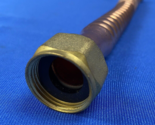 3/4&quot; FIP x 12&quot; Corrugated Copper Water Heater Supply Line - $7.91