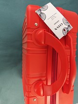 CELYN 14-Inch ABS Suitcase, Red, Water & Scratch Resistant Travel Luggage image 4