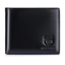 BULLCAPTAIN Bifold Men Wallet Genuine Leather Large Capacity - $33.98