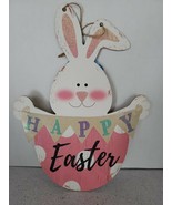 Easter Themed Hanging Wall Sign Decor &quot;Happy Easter&quot; - $18.30 CAD