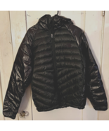 NORTH FACE Mens Black Large Vintage Puffer Jacket 700 Down Coat Rare Black Logo - $180.00