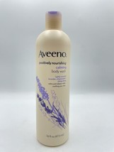 Aveeno Positively Nourishing Calming Body Wash Lavender Chamomile 16oz Bs266 - £20.57 GBP