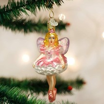 Old World Christmas Sugar Plum Fairy Nutcracker Glass Christmas Ornament 10111 - £12.69 GBP