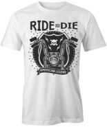 RIDE OR DIE TShirt Tee Short-Sleeved Cotton MOTORCYCLE CLOTHING S1WSA193 - $17.81+