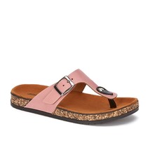 Andrea women&#39;s casual flip flops with comfort insole in Pink - £32.86 GBP