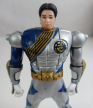 2001 Bandai Power Rangers Wild Force Spin Morphin Lunar Wolf 6&quot; Action Figure - £10.59 GBP