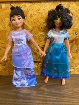 2021 Disney Encanto Mirabel Madrigal Lot 2 Different Isabela Dress No Shoes EUC - £11.66 GBP