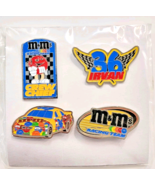 M&amp;M&#39;s Racing Team Set of 4 Enamel Pins NASCAR Crew Chief Irvan 36 Mars 1... - €11,15 EUR