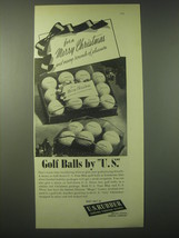 1948 U.S. Rubber Golf Balls Ad - For a Merry Christmas and many rounds - £14.72 GBP