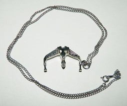 Star Trek: Next Gen Klingon Bird of Prey Silver Toned Necklace Small NEW... - $11.64