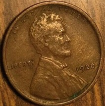 1920 Usa Lincoln Wheat Small Cent Penny - £1.34 GBP