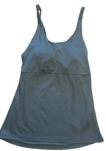 Patagonia Tank Top Womens Size L Mibra Plume Gray Shelf Bra Athleisure G... - $358.63 MXN