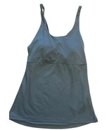 Patagonia Tank Top Womens Size L Mibra Plume Gray Shelf Bra Athleisure G... - $358.63 MXN