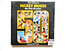 Walt Disney's Mickey Mouse the First 50 Years S8mm Color Sound Movie - $39.59