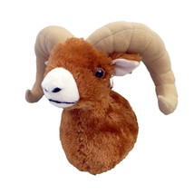 Adore 12" Ram The Bighorn Sheep Plush Stuffed Animal Walltoy Wall Mount - £37.73 GBP