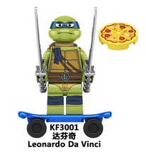 Leonardo Teenage Mutant Ninja Turtles Game Building Blocks Minifigure  - $6.77 CAD