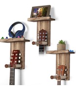 Keebofly Guitar Wall Mount,3 Pack Guitar Wall Hangers Guitar Stand, [Pat... - $48.96