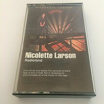 Nicolette Larson Radioland Cassette Warner Bros 1980 M5 3502 - $244.42 MXN