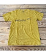 Uniqlo Keith Haring Men’s Short Sleeve Shirt size XS Mustard R12 - £14.06 GBP