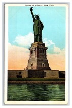 Statua Della Libertà New York Città Ny Nyc Unp Wb Cartolina - £2.38 GBP