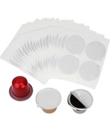 Aluminum Espresso Lids Foil Seals Stickers for Reusable Espresso Capsules - $22.14 CAD