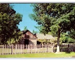 Pioneer Village Julia Davis Park Boise Idaho ID UNP Chrome Postcard Y10 - £2.33 GBP