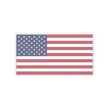 USA American Flag Bumper Sticker Decal Window Car Truck Laptop USA Made ... - $2.32+