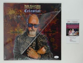 Rob Halford Signed Celestial Vinyl LP Album Autographed Judas Priest JSA COA - £71.43 GBP