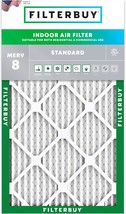 Filterbuy 20X30X1 Air Filter Merv 8, Actual Size: 19.63 X 29.63 X 0.75 Inches - $39.99